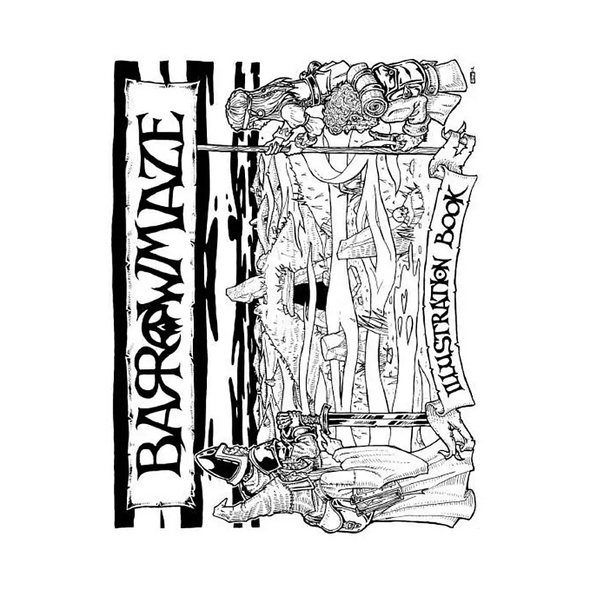 Barrowmaze Illustration Book