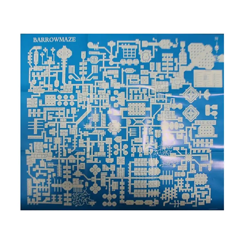 Barrowmaze Poster Map