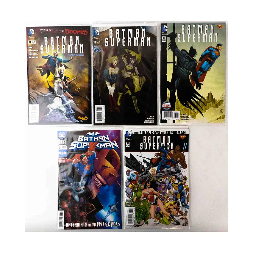 Batman/Superman Comic Collection #2 - 5 Issues!