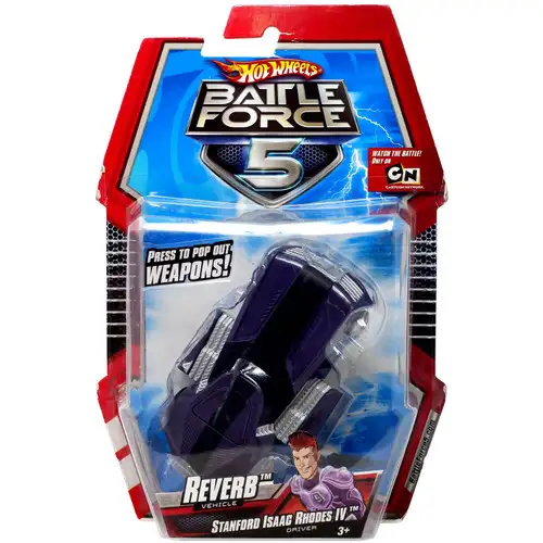 Hot Wheels Battle Force 5 Reverb Diecast Car