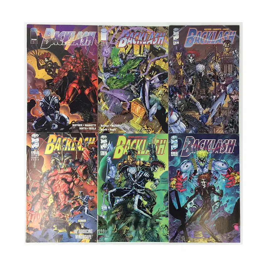 Backlash Collection - 6 Issues!