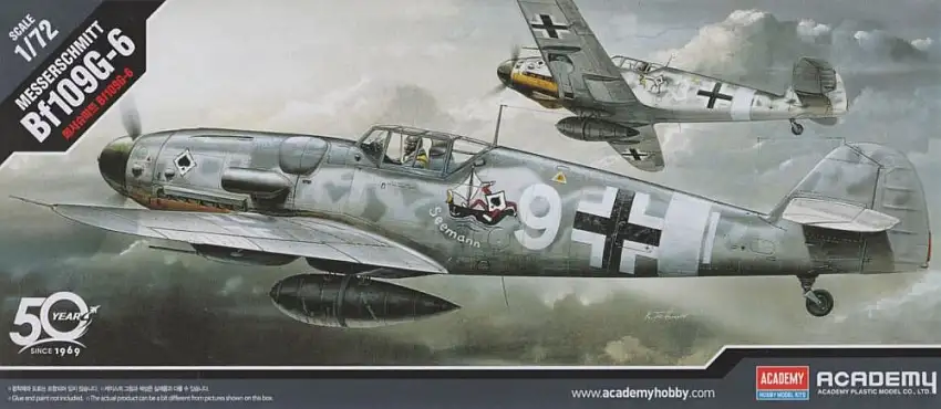 Academy 12467 1/72 Bf109G6 Fighter
