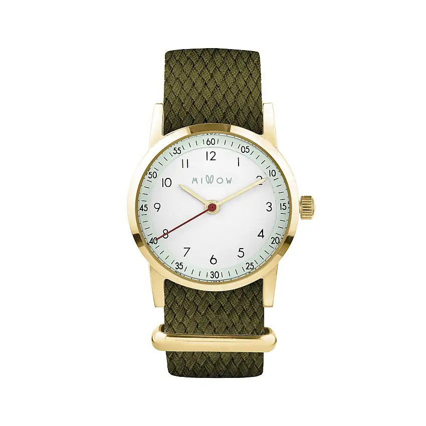 Opal Kids' Watch | Khaki Braided