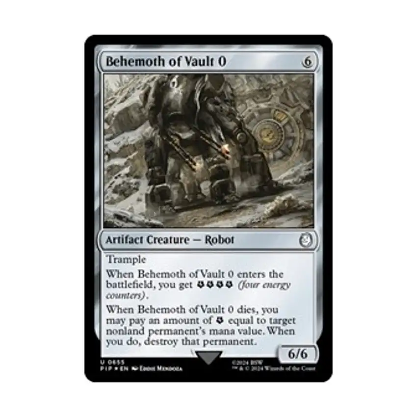 Behemoth of Vault 0 (Surge Foil) (U) (Foil)