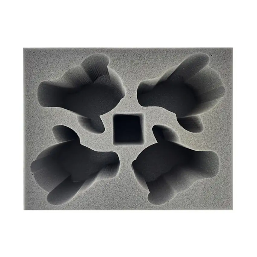 5" 4 Tuskboss on Maw-Grunta Foam Tray