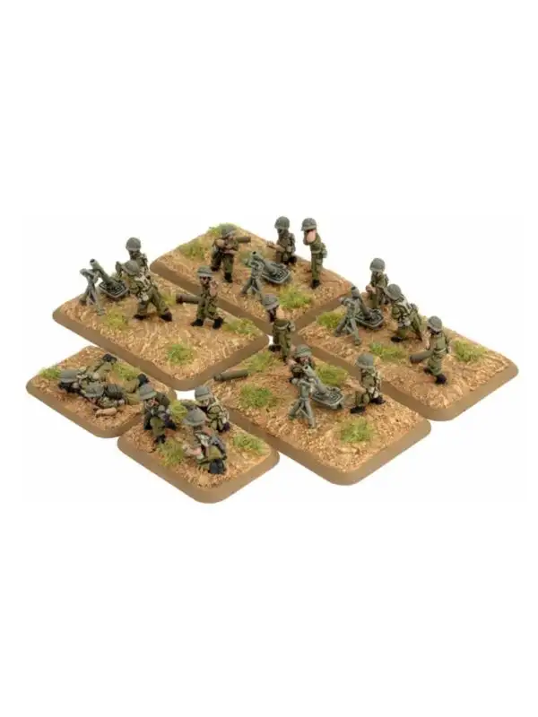 Fate of a Nation AIS725 Paratrooper Mortar Platoon Gaming Miniatures