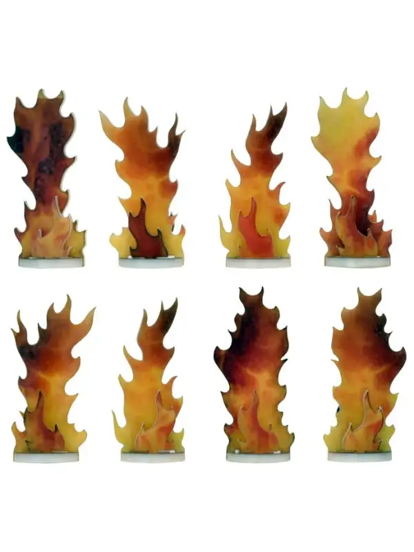 Battlefront AT005 Destroyed Markers (8 Markers)