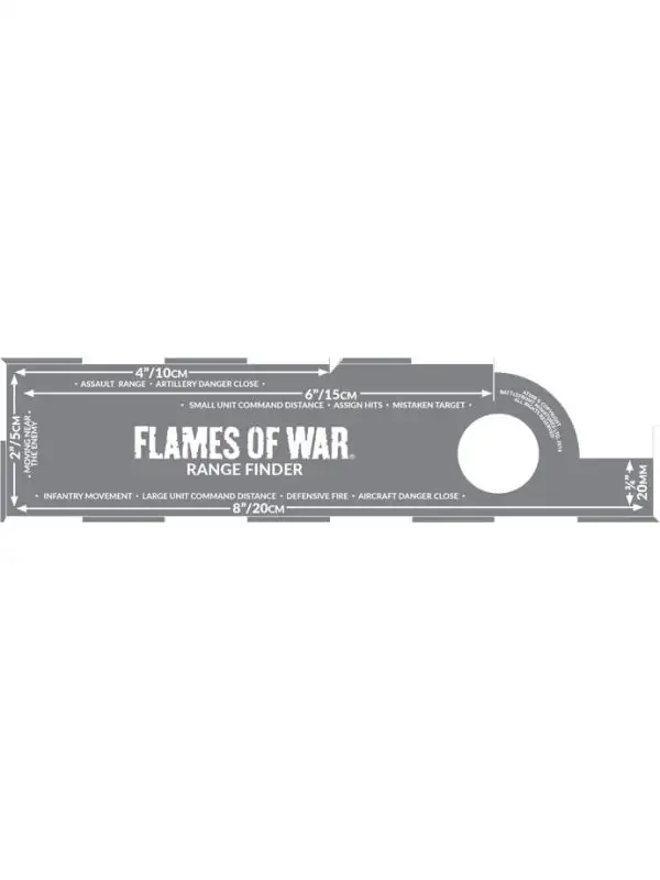 Flames of War AT013 Range Finder (Etched)