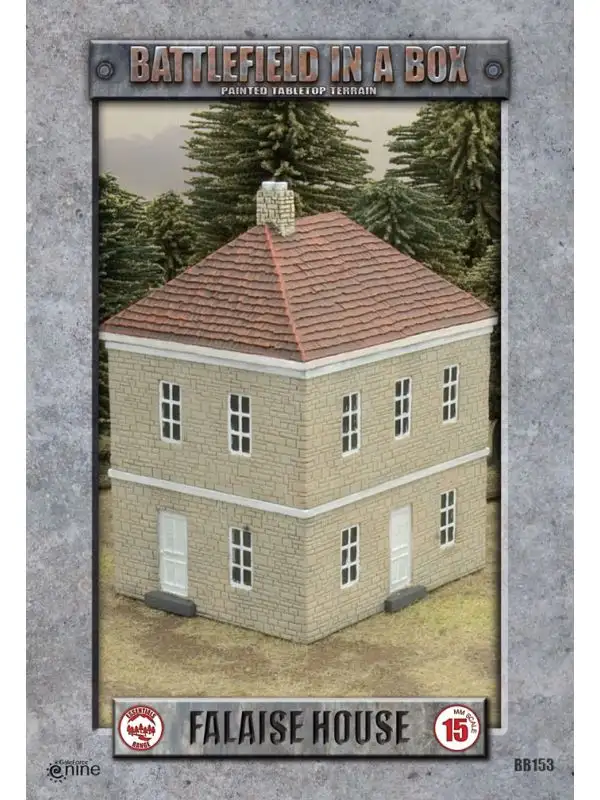 Battlefront BB153 European: House - Falaise (1) Gaming Terrain