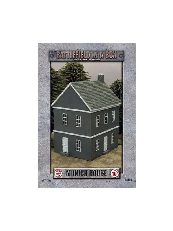 Battlefront BB159 European House Munich WWII 15mm Scale Gaming Miniature