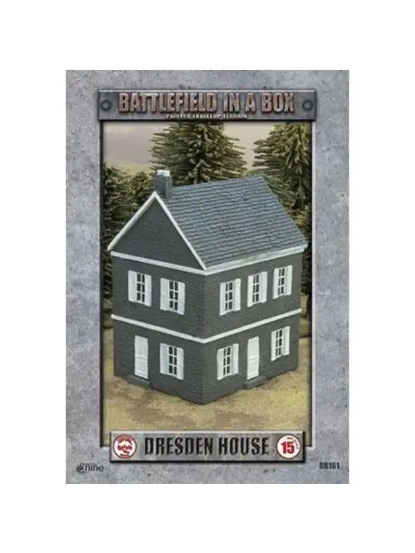Battlefront BB161 European: House - Dresden (1) Gaming Terrain
