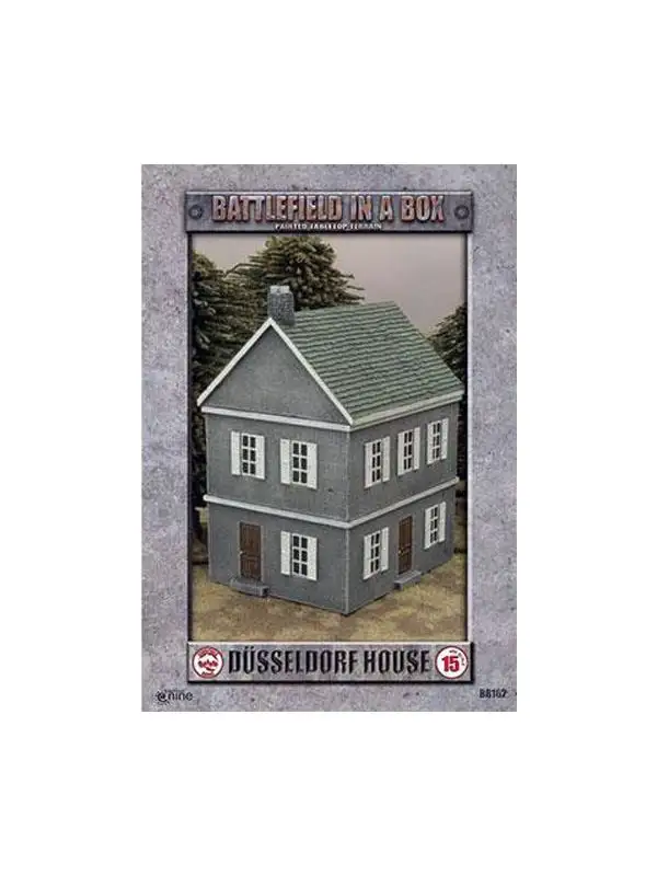 Battlefront BB162 European House Dusseldorf WWII 15mm Scale Gaming Miniature