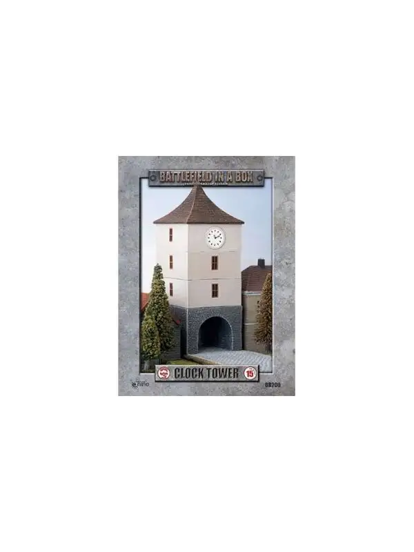 Battlefront BB200 Clock Tower (1 Tower) WWII 15mm Gaming Miniature