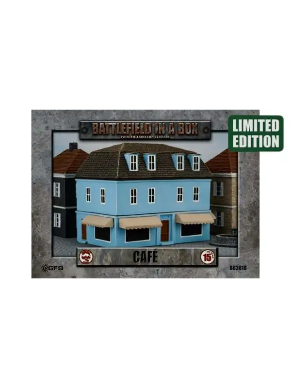 Battlefront BB201D European Cafe (Blue/Ivory) Gaming Terrain