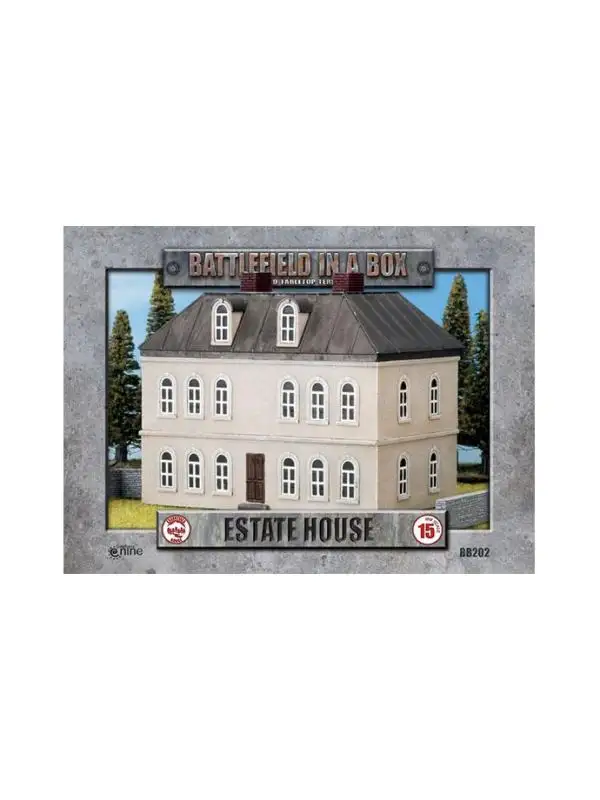 Battlefront BB202 Estate House (1 House) WWII 15mm Gaming Miniature