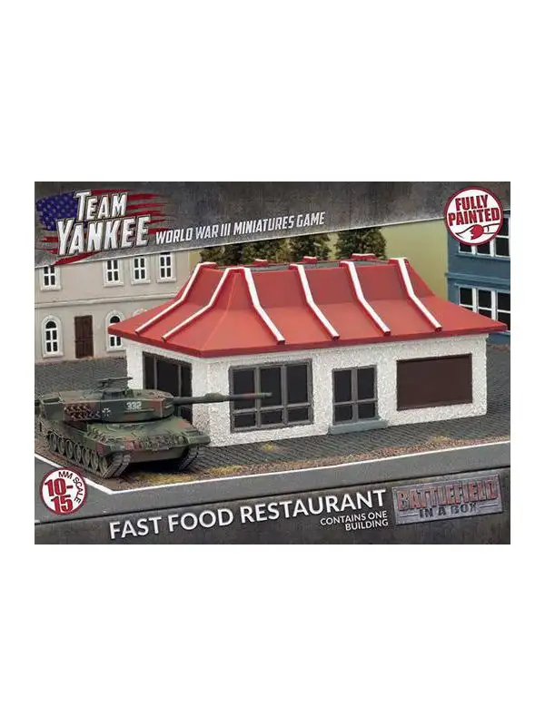 Battlefront BB207 Fast Food Restaurant Scale Gaming Miniature