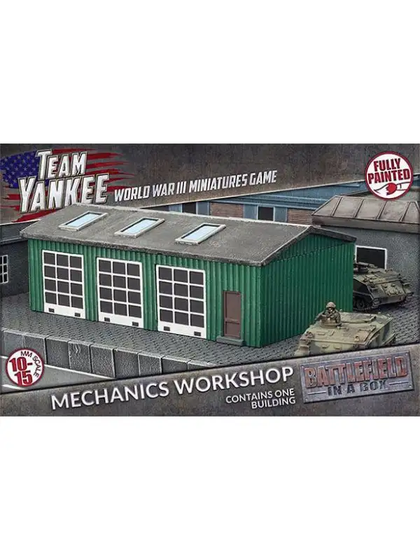 Battlefront BB209 Mechanics Workshop Scale Gaming Miniature