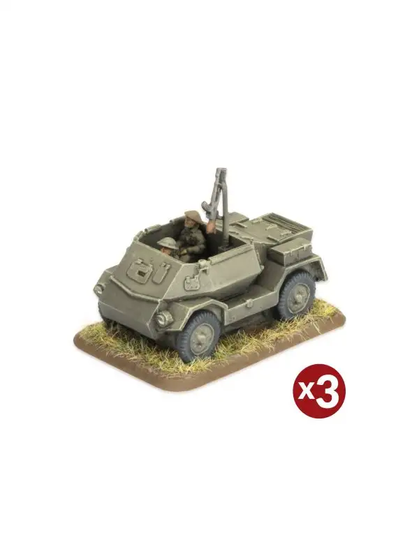Flames of War BR219 Indian Pattern Carrier (3 vehicles) Gaming Miniatures