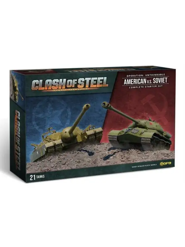 Clash of Steel CS01 Operation: Unthinkable American vs Soviet Gaming Set