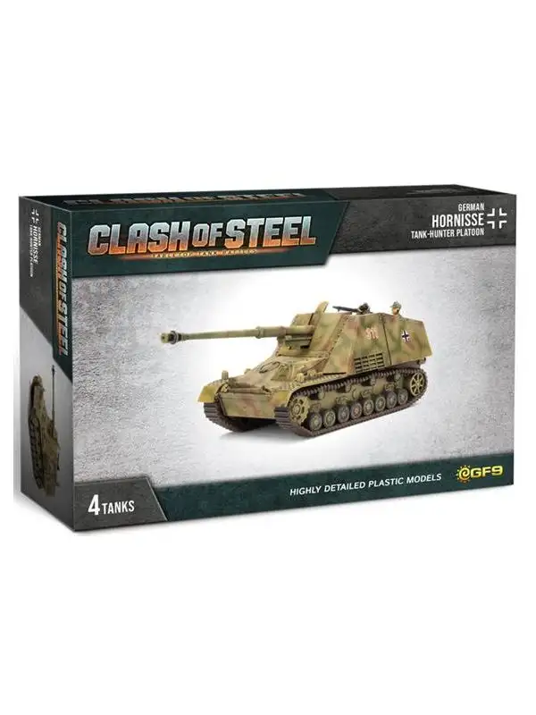 Clash of Steel CSG06 Hornisse Tank-hunter Platoon (4 TDs) Gaming Miniatures