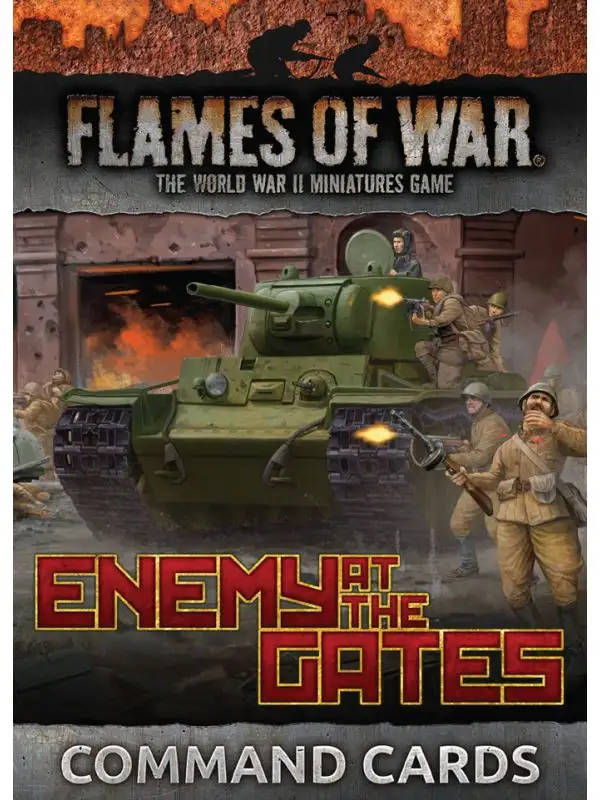 Flames of War Enemy at the Gates Command Cards (46)