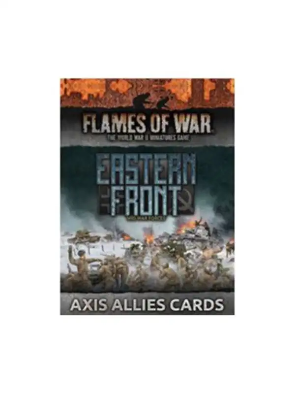 Flames of War FW256UCB Axis Allies Unit & Command Cards Unit and Command Cards