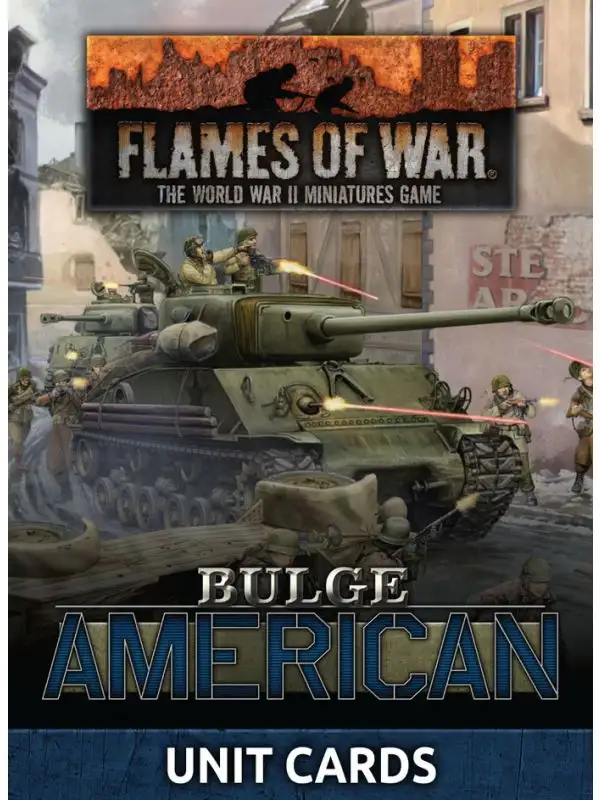 Flames of War Bulge: American Command Cards (61)