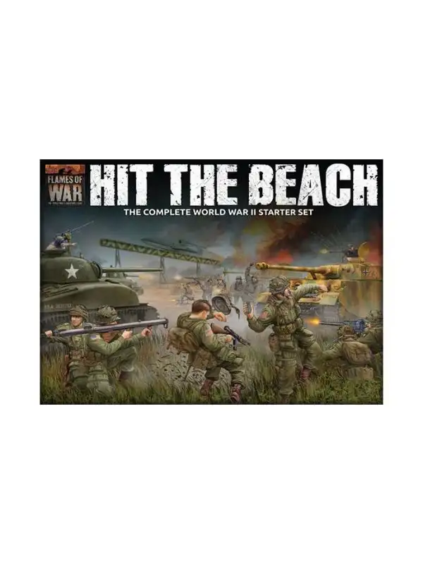 Flames of War FWBX09 'Hit The Beach' Complete World War II Starter Set