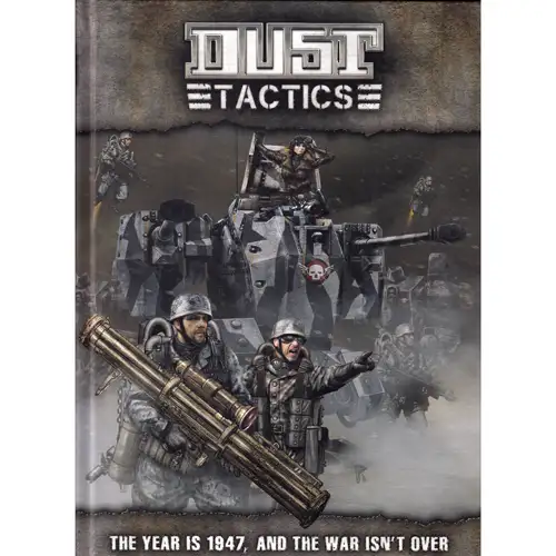 Dust Tactics: Rulebook (2nd Edition Hardback) (Clearance)