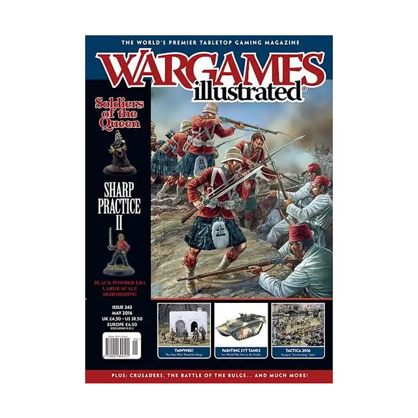 #343 "Soldiers of the Queen, Painting LVT Tanks, Tactica 2016, Sharp Practice II"