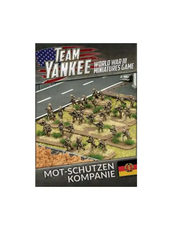 Team Yankee TEBX02 East German Mot-Schutzen Kompanie (73 Figures) Miniatures