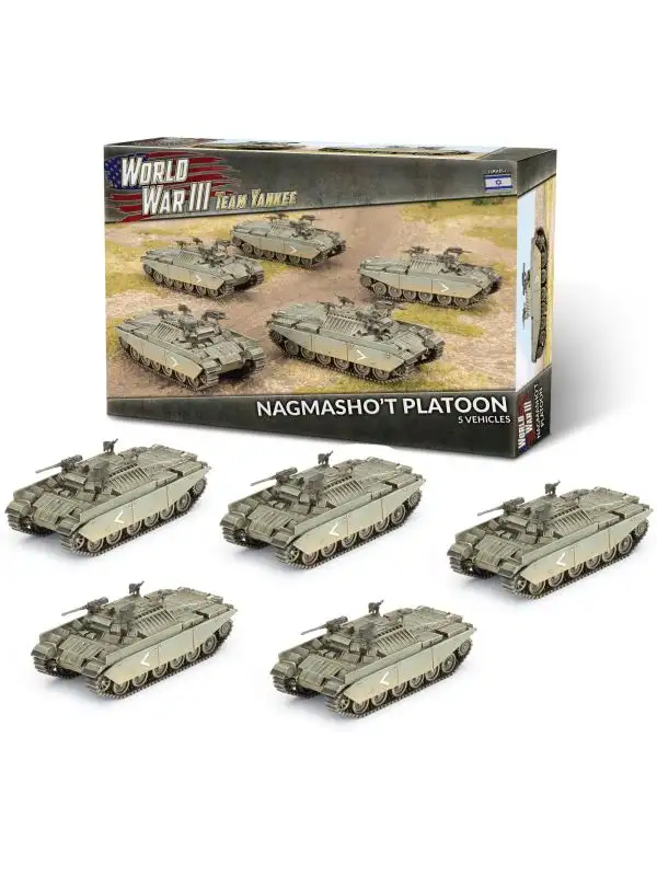 Team Yankee TIBX12 Nagmasho't APC (5 Vehicles) Plastic Gaming Miniatures