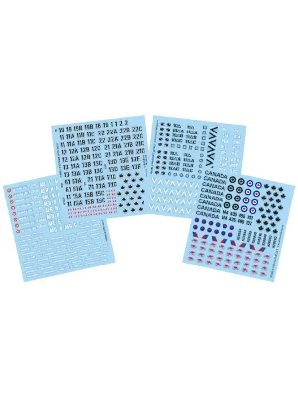 Team Yankee TNA951 NATO Forces Decals for Gaming Miniatures