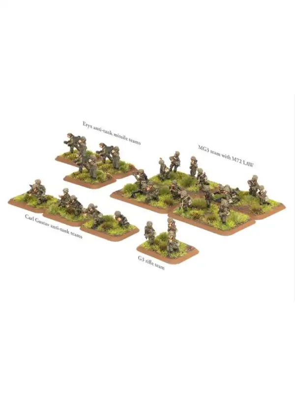 Team Yankee TNO702 M113 Storm Group (31 Figures) Gaming Miniatures