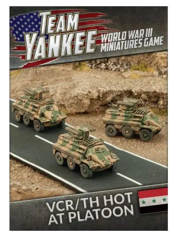 Team Yankee TQBX02 VCR/TH HOT Anti-tank Platoon (4 Vehicles) Gaming Miniatures