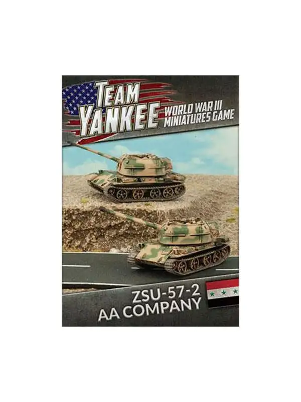 Team Yankee TQBX03 ZSU-57-2 AA Platoon (2 Vehicles) Gaming Miniatures