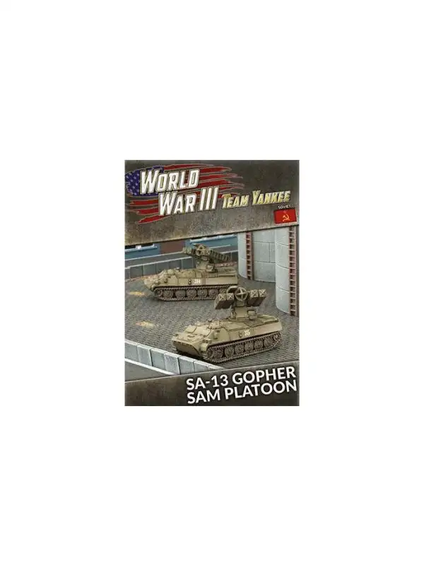 Team Yankee TSBX06 SA-13 Gopher SAM Platoon (2 Vehicles) Gaming Miniatures
