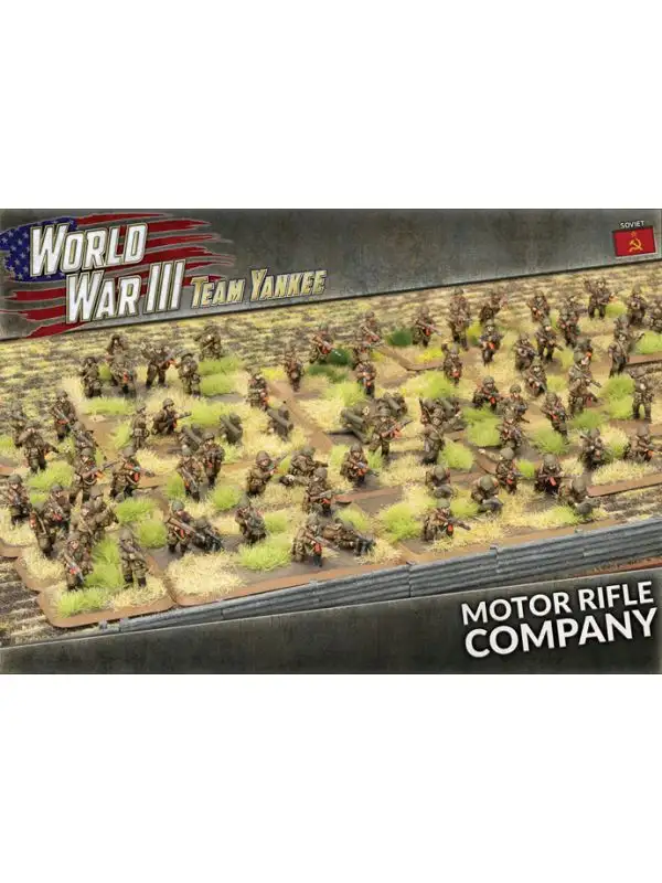 Team Yankee TSBX35 Soviet Motor Rifle Company Gaming Miniatures