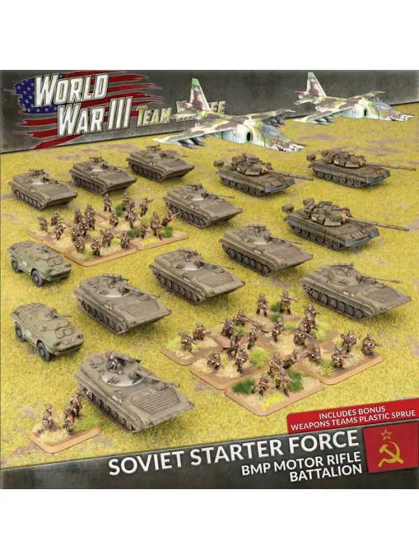 Team Yankee TSUAB06 BMP Rifle Battalion (Tanks, APCs, Troops & More) Miniatures