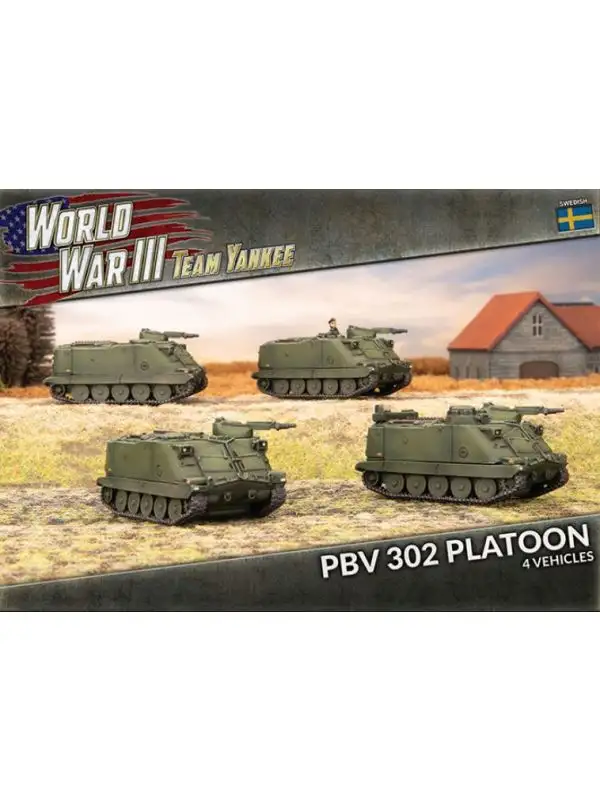 Team Yankee TSWBX03 PBV 302 Platoon (4 Vehicles) Gaming Miniatures