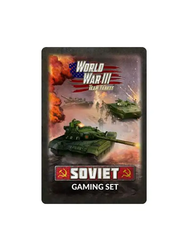 Team Yankee TTK19 World War III Team Yankee Soviet Gaming Set