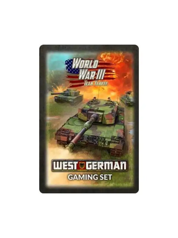 Team Yankee TTK20 World War III Team Yankee West German Gaming Set