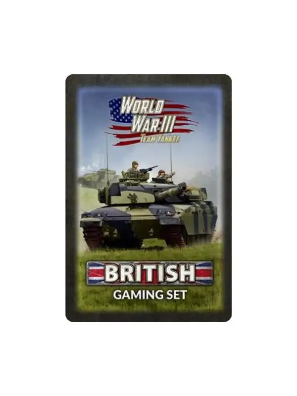 Team Yankee TTK21 World War III Team Yankee British Gaming Set