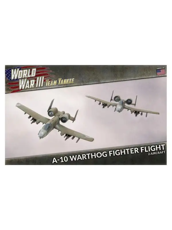 Team Yankee TUBX27 A-10 Warthog Fighter Flight (2 Aircraft) Gaming Miniatures