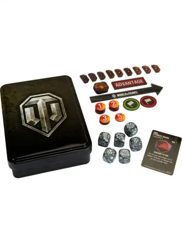 World of Tanks WOT53 Gaming Dice & Tokens Set for Miniatures Game