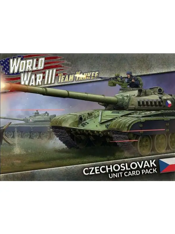 Team Yankee WW306C World War III: Czechoslovak Unit Cards (36 Cards)