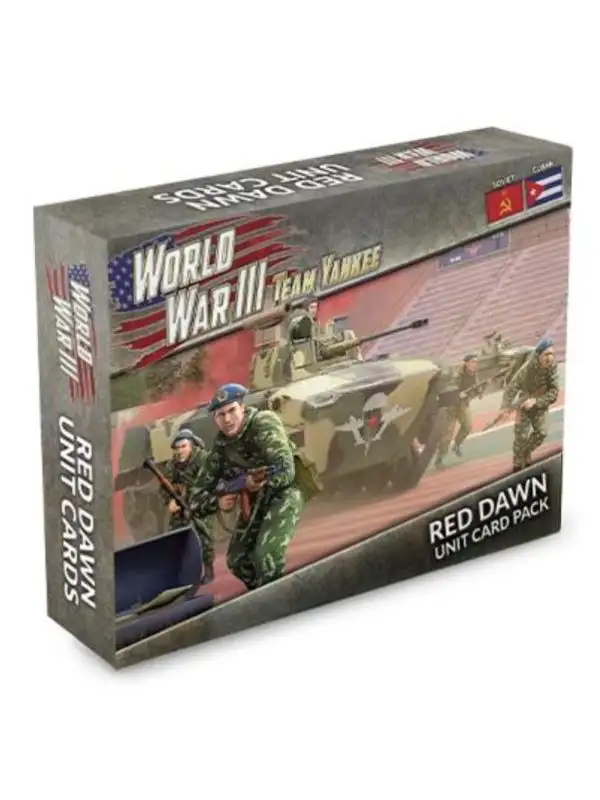 Team Yankee WW307U World War III: Red Dawn Unit Card Pack