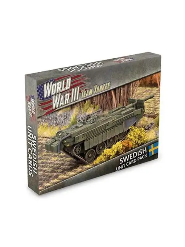 Team Yankee WW308S Swedish Unit Cards