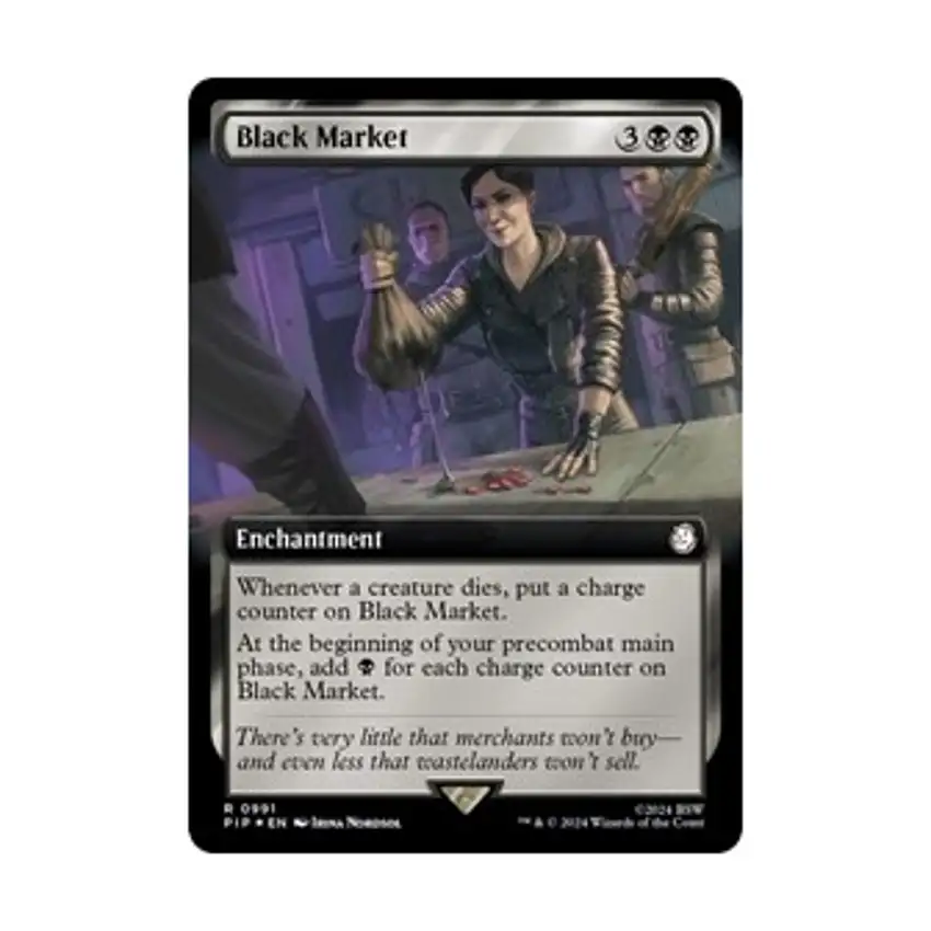 Black Market (Extended Art) (Surge Foil) (R) (Foil)