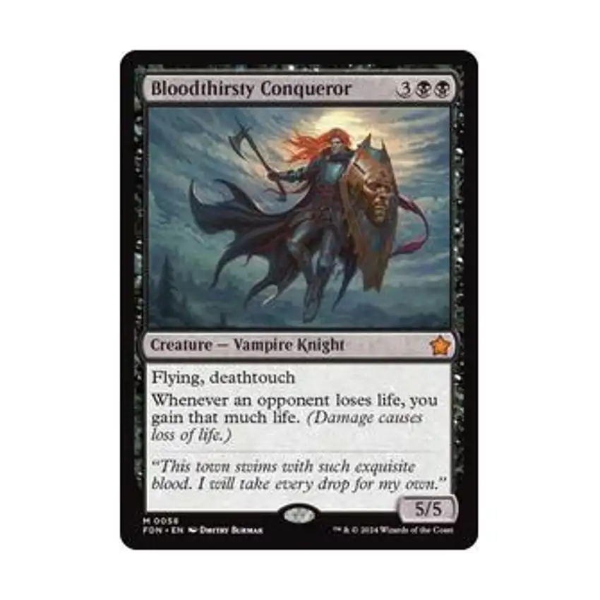 Bloodthirsty Conqueror (MR) (Foil)